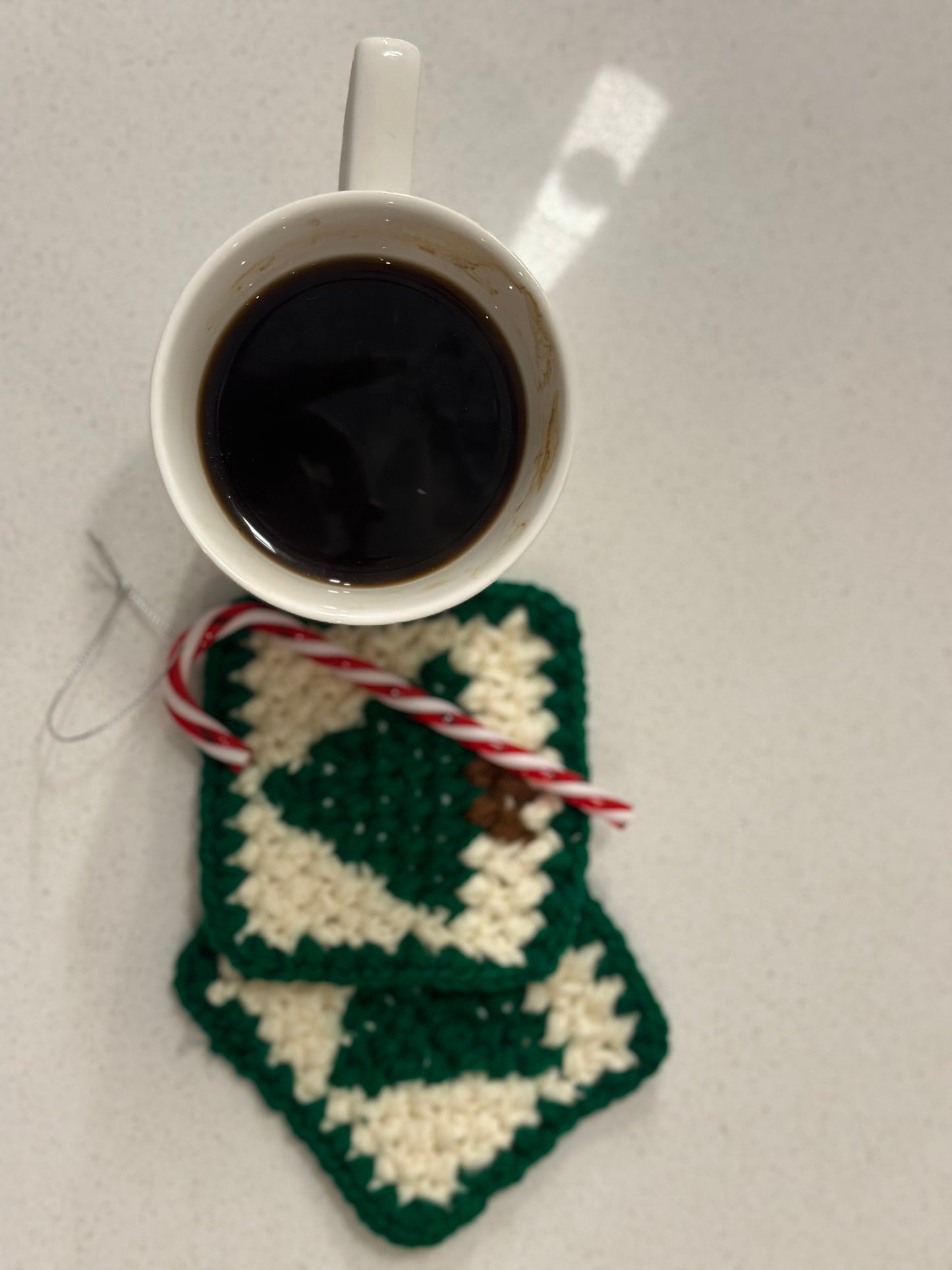 Christmas Tree Coasters (Set of 2)